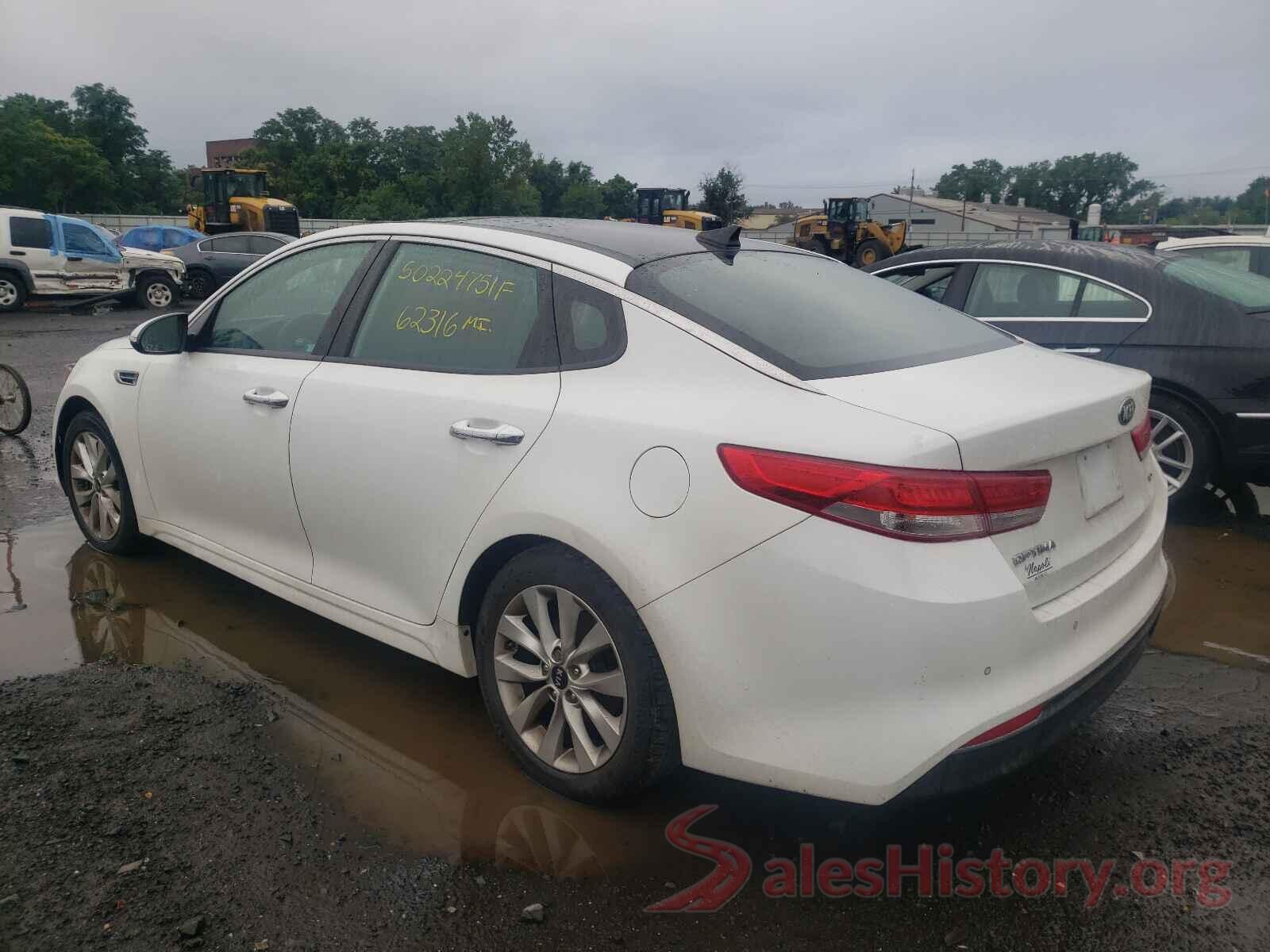 5XXGU4L30GG035548 2016 KIA OPTIMA