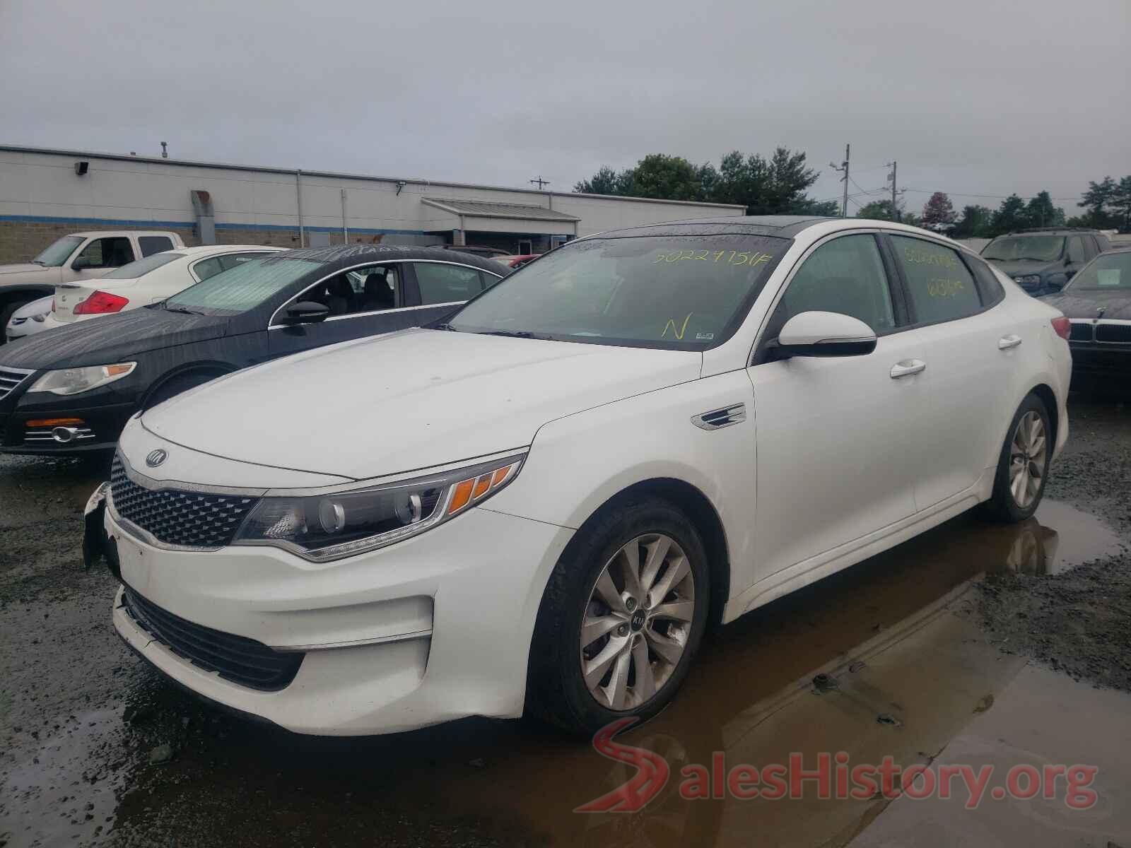 5XXGU4L30GG035548 2016 KIA OPTIMA