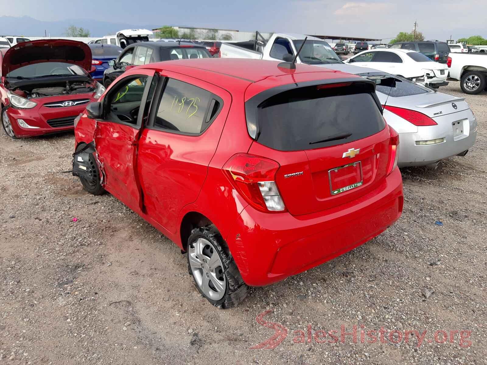 KL8CB6SA8LC445257 2020 CHEVROLET SPARK