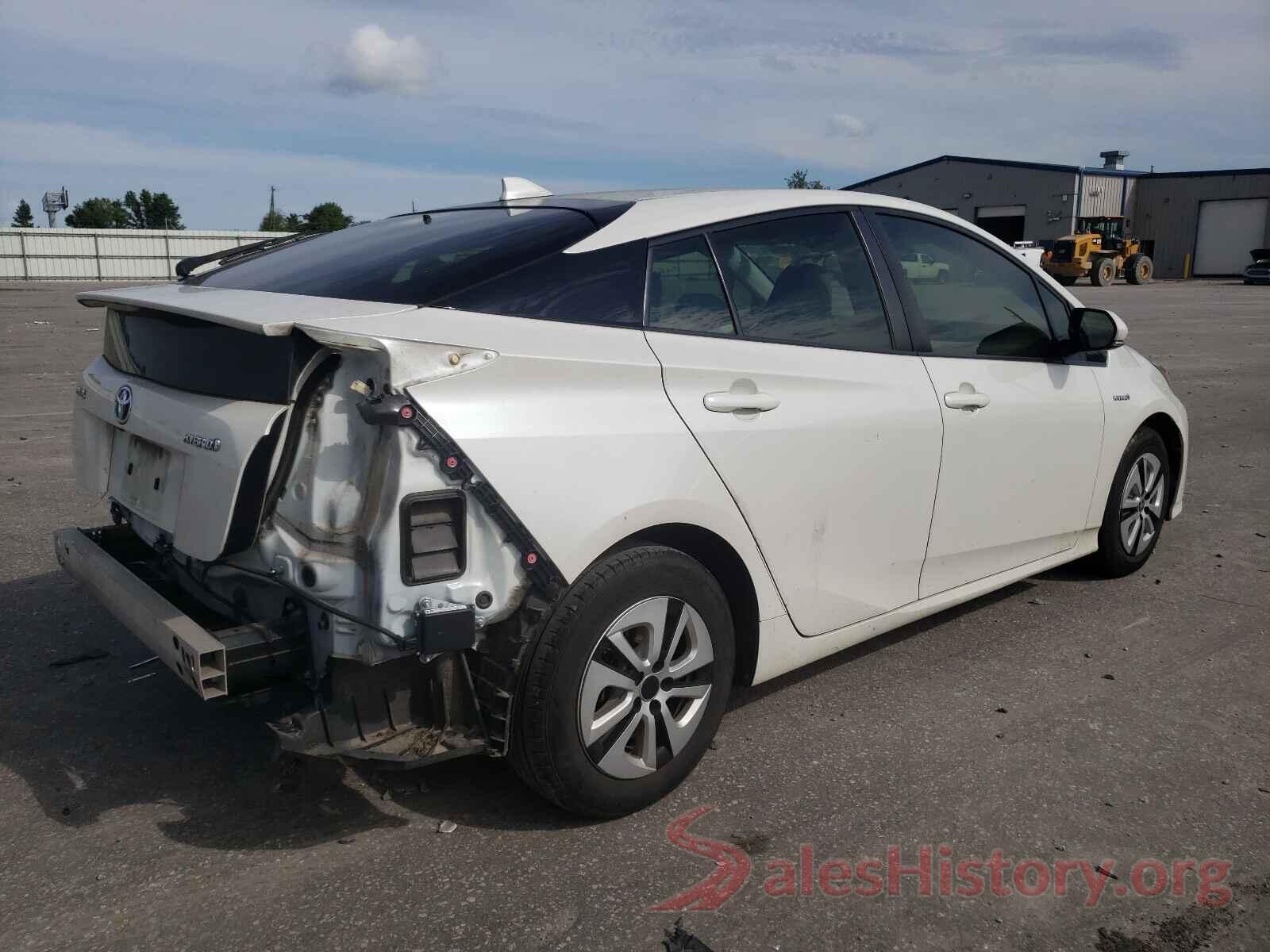 JTDKARFU2H3042989 2017 TOYOTA PRIUS