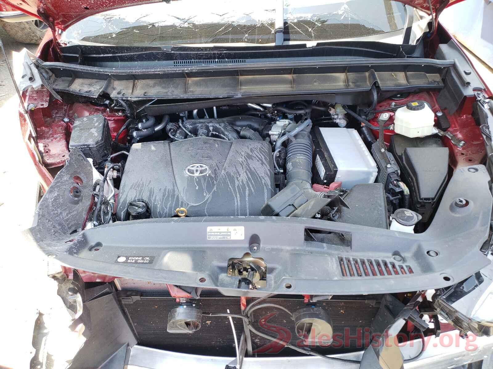 5TDGZRAH4LS504632 2020 TOYOTA HIGHLANDER