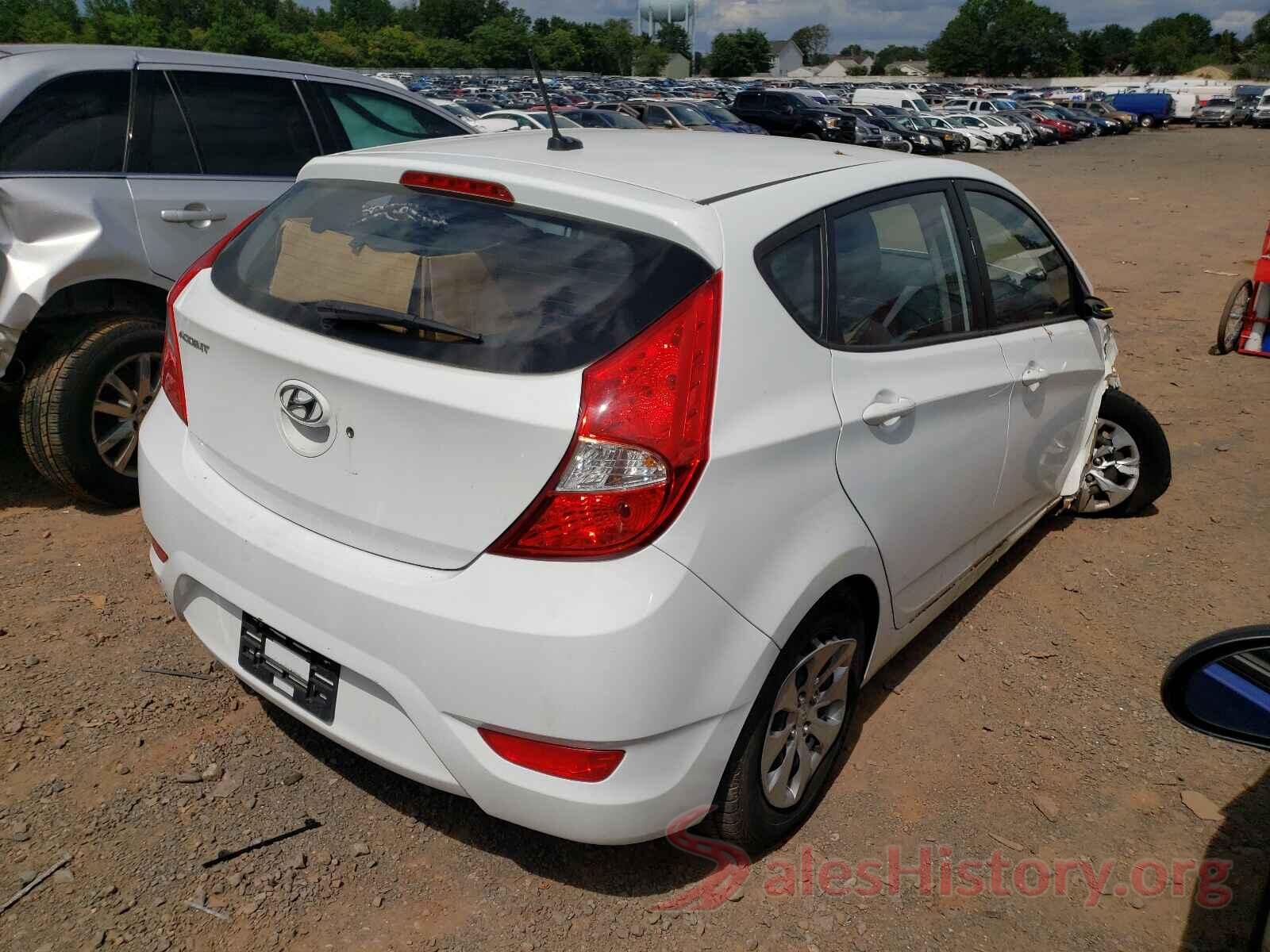 KMHCT5AEXGU283470 2016 HYUNDAI ACCENT