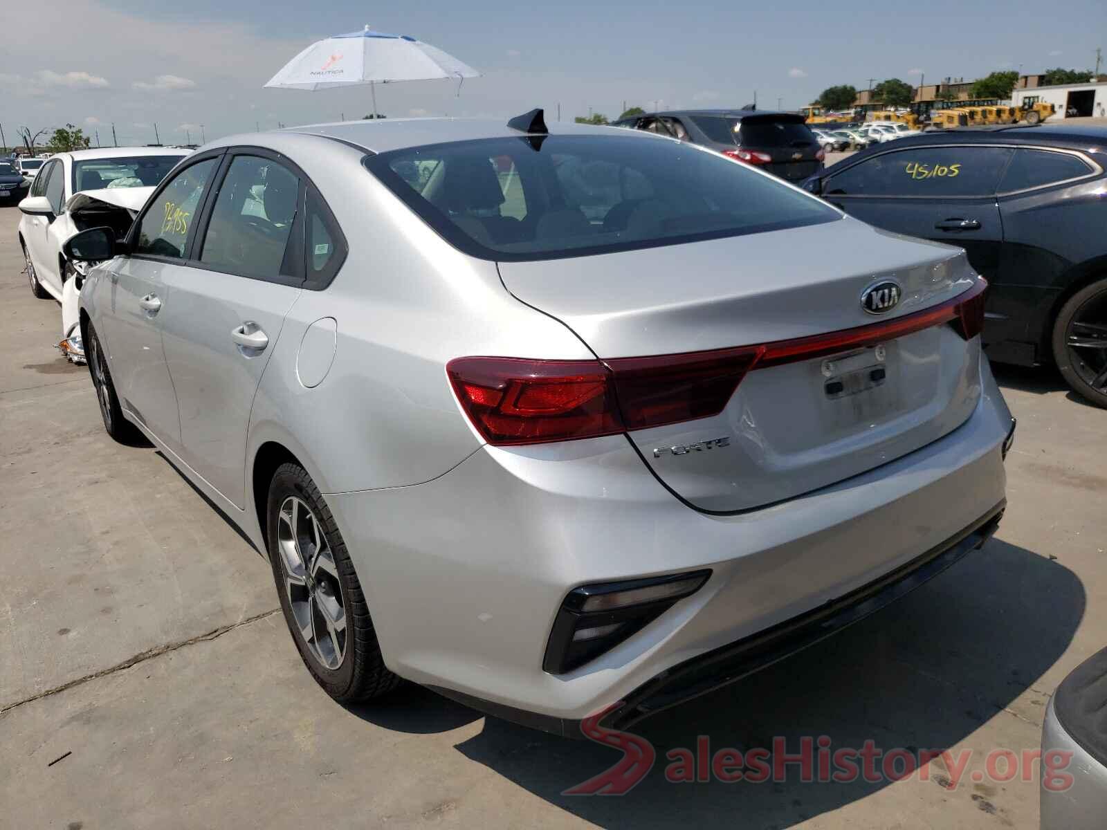 3KPF24AD4LE148564 2020 KIA FORTE