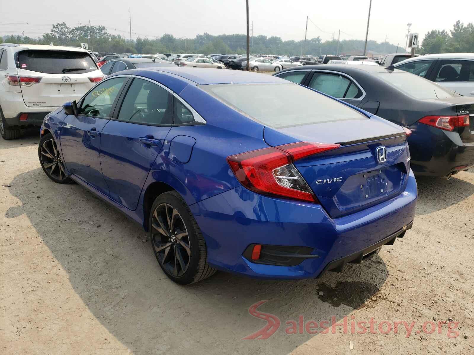 2HGFC2F88KH531022 2019 HONDA CIVIC