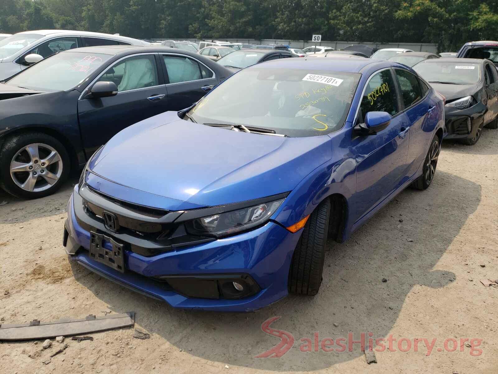 2HGFC2F88KH531022 2019 HONDA CIVIC