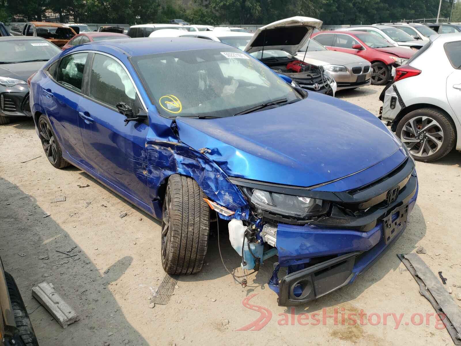 2HGFC2F88KH531022 2019 HONDA CIVIC