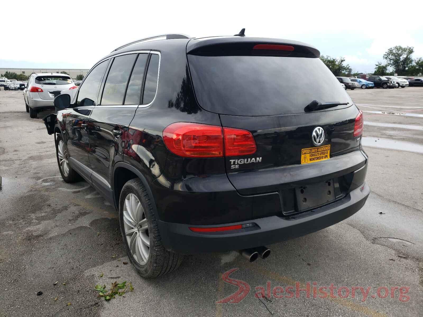 WVGAV7AX4GW577336 2016 VOLKSWAGEN TIGUAN