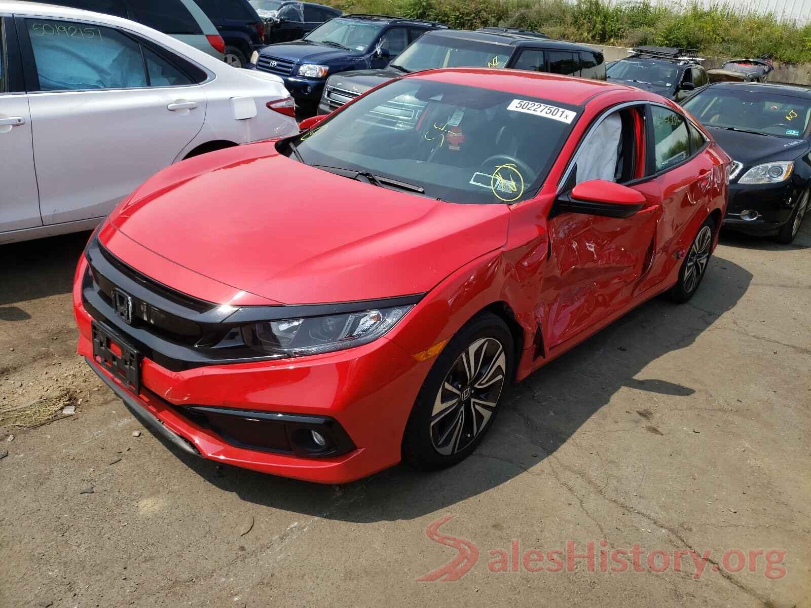 2HGFC2F89KH597613 2019 HONDA CIVIC