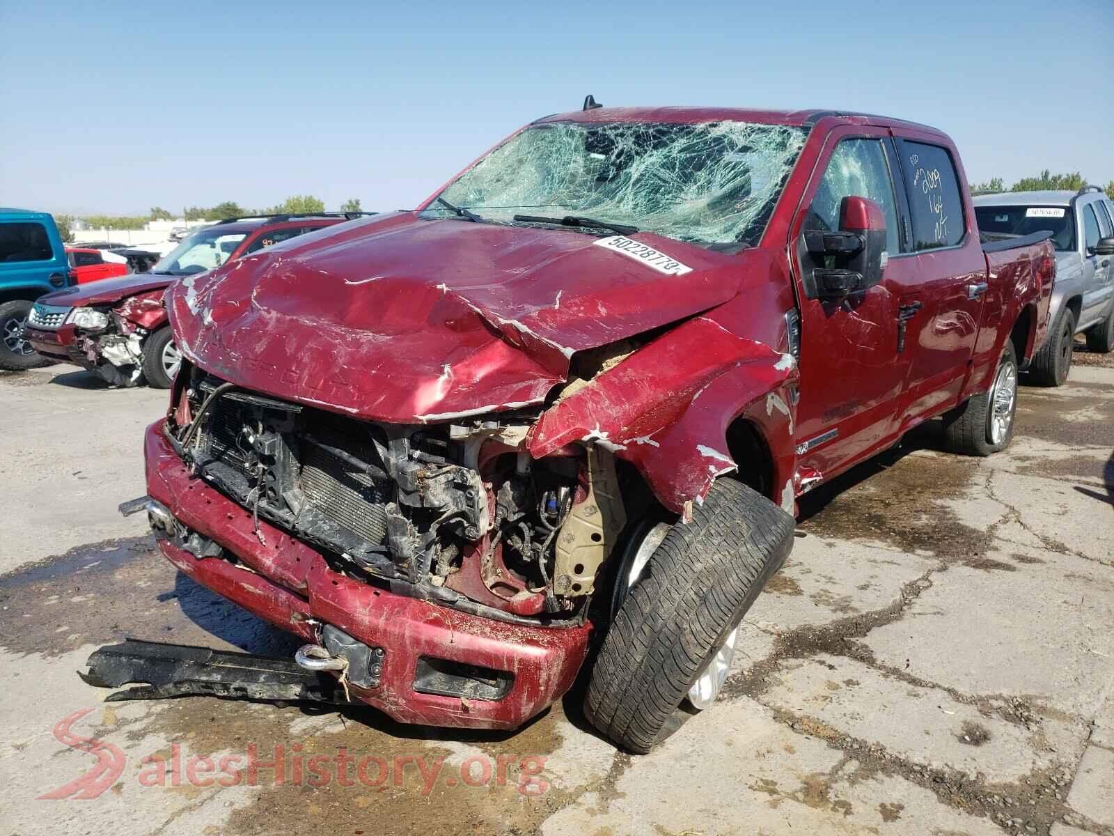 2019 FORD F350 VIN 1FT8W3BTXKEC08371, front view