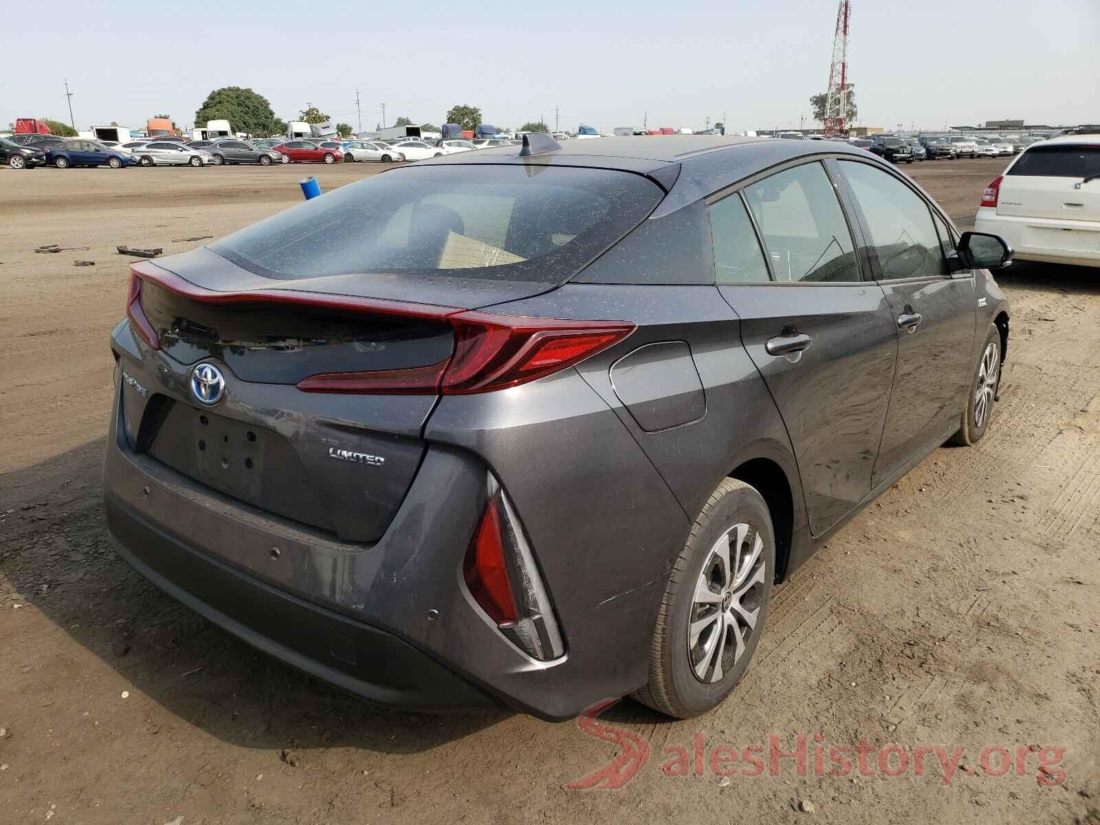 JTDKARFP8L3153095 2020 TOYOTA PRIUS