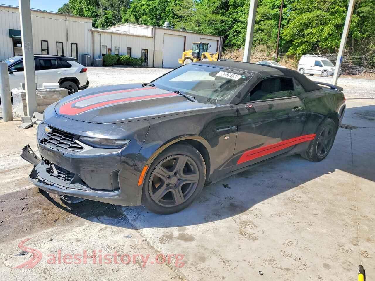 2020 CHEVROLET CAMARO VIN 1G1FB3DX9L0124147, auction photo