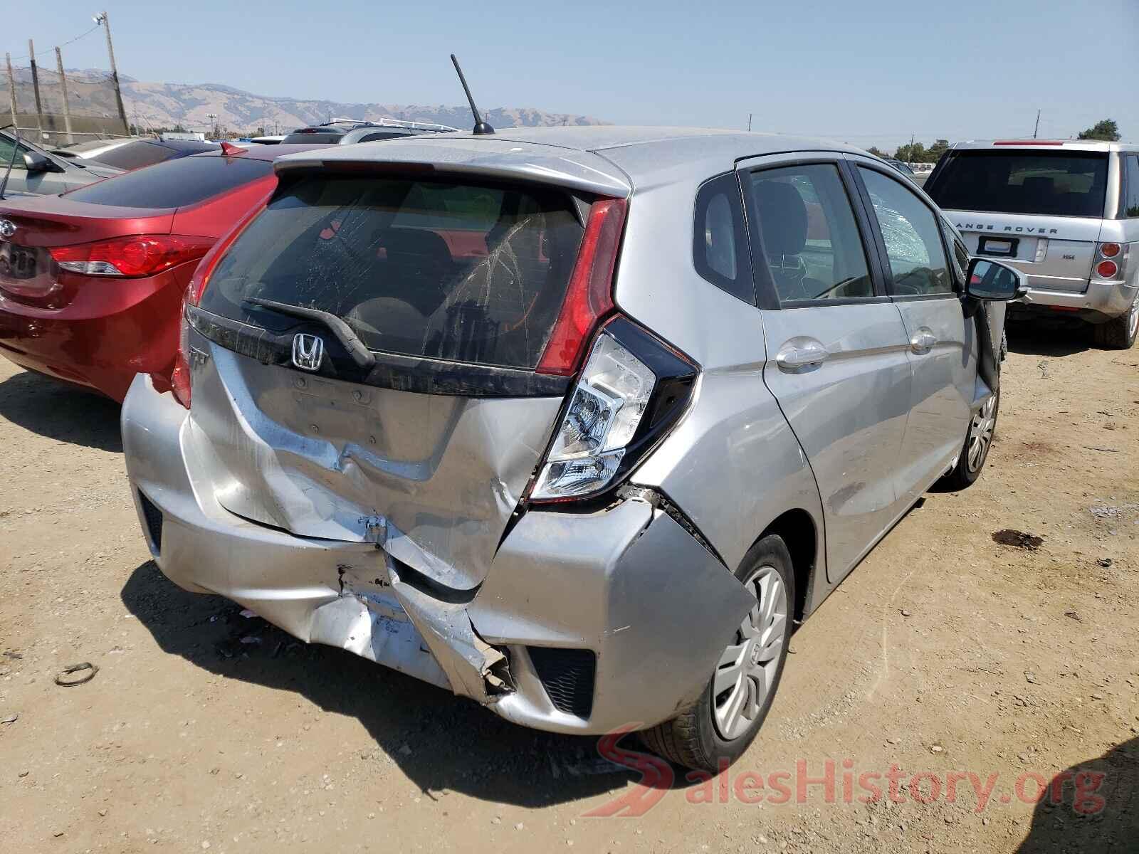 JHMGK5H5XGX009536 2016 HONDA FIT