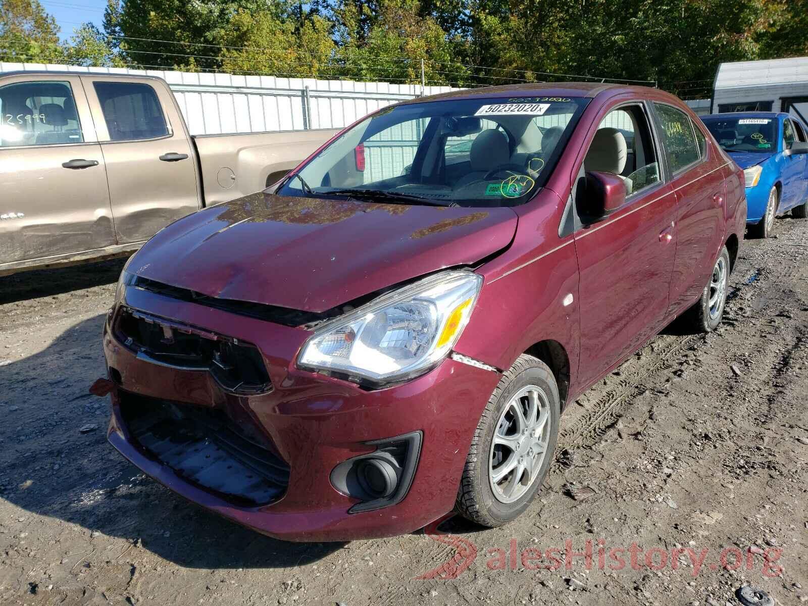 ML32F3FJ0HHF09257 2017 MITSUBISHI MIRAGE