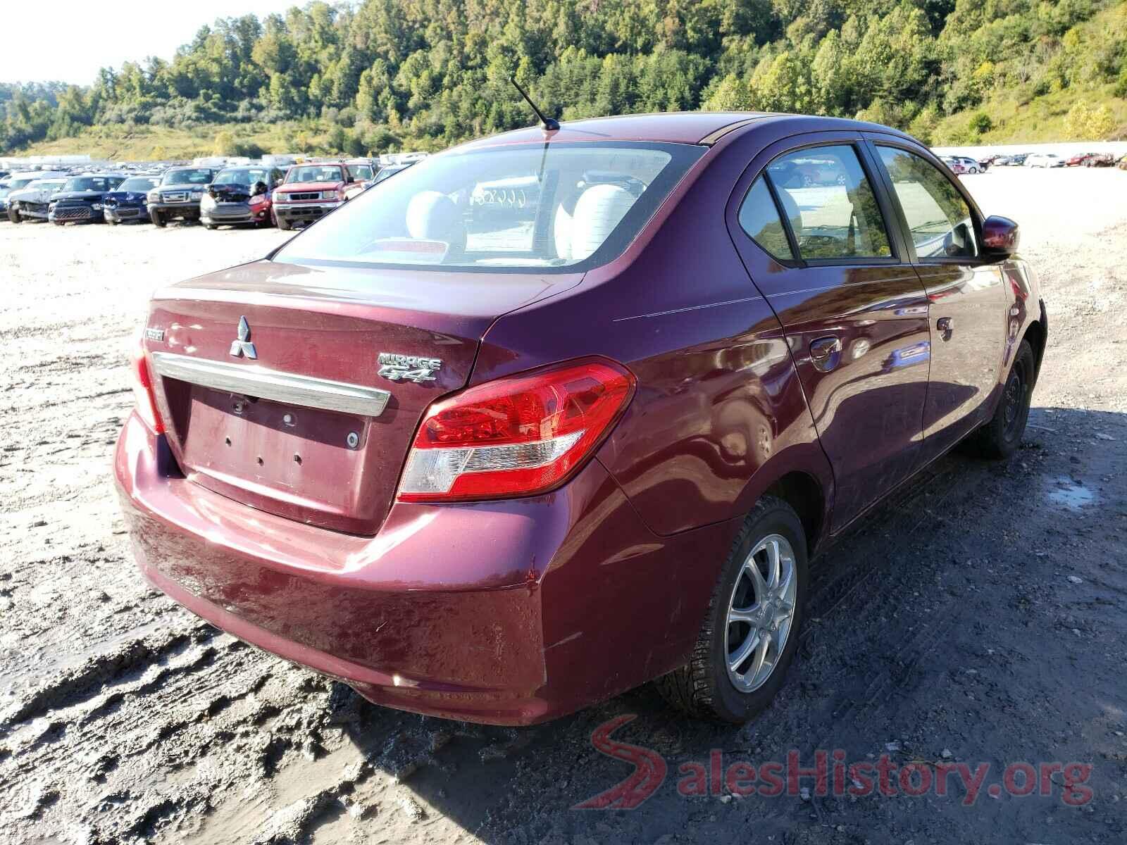 ML32F3FJ0HHF09257 2017 MITSUBISHI MIRAGE