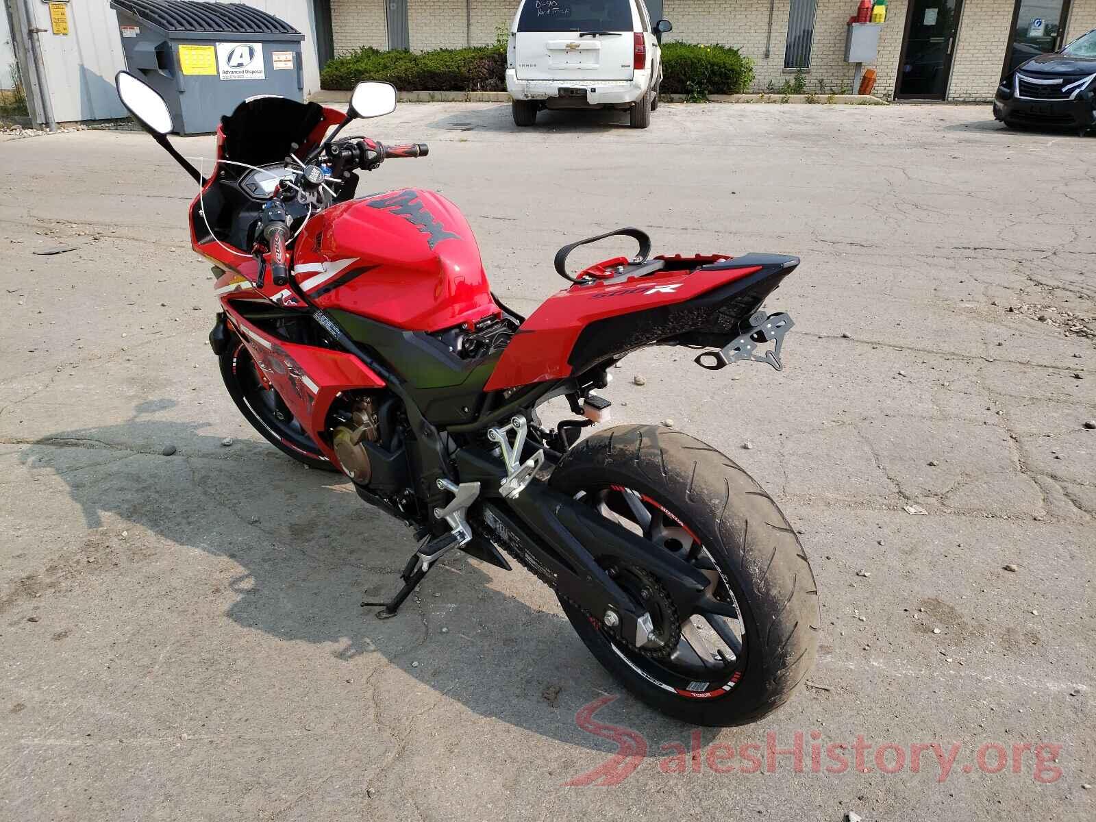 MLHPC4464H5401431 2017 HONDA CBR CYCLE