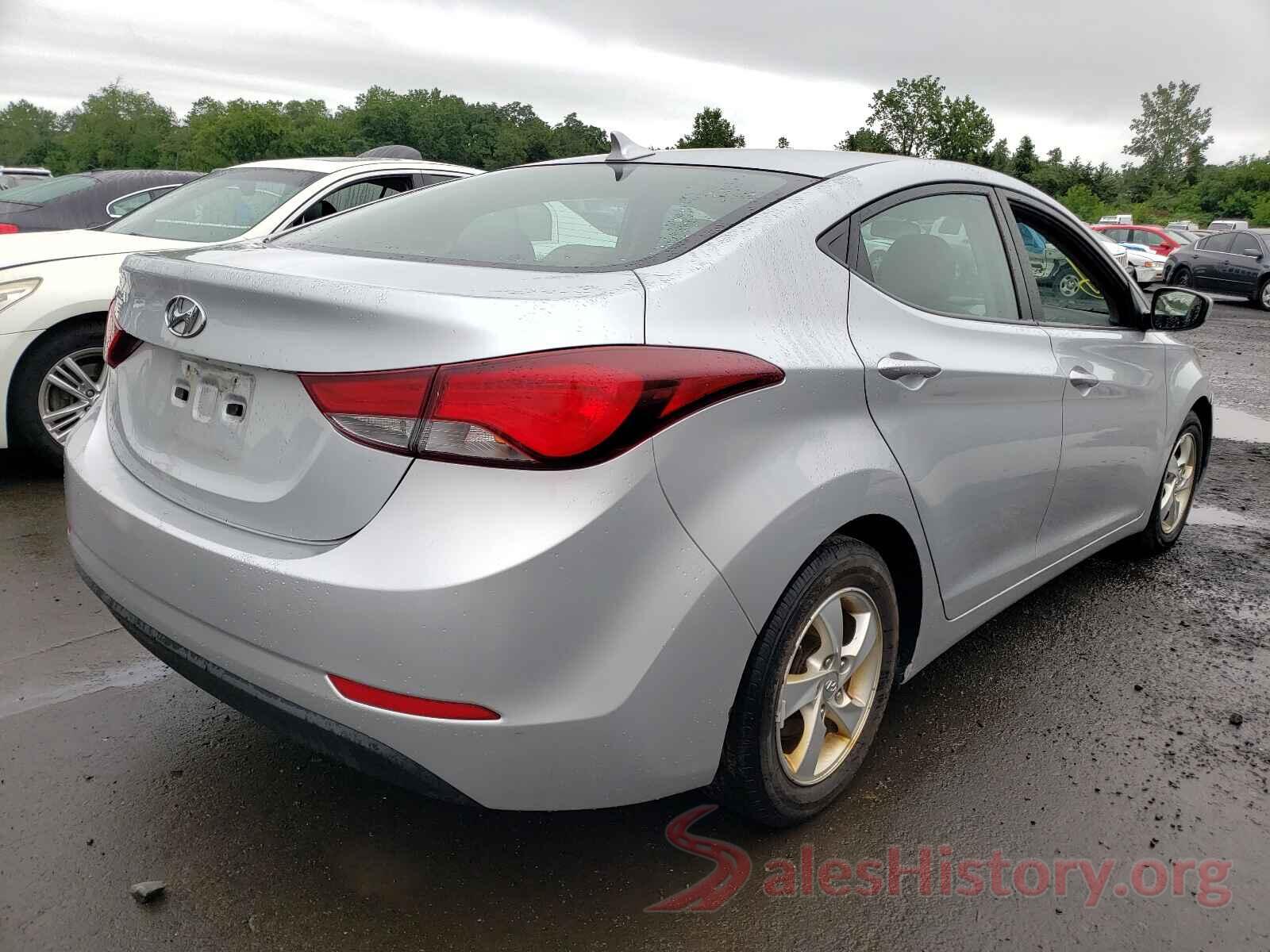 5NPDH4AE0EH471023 2014 HYUNDAI ELANTRA