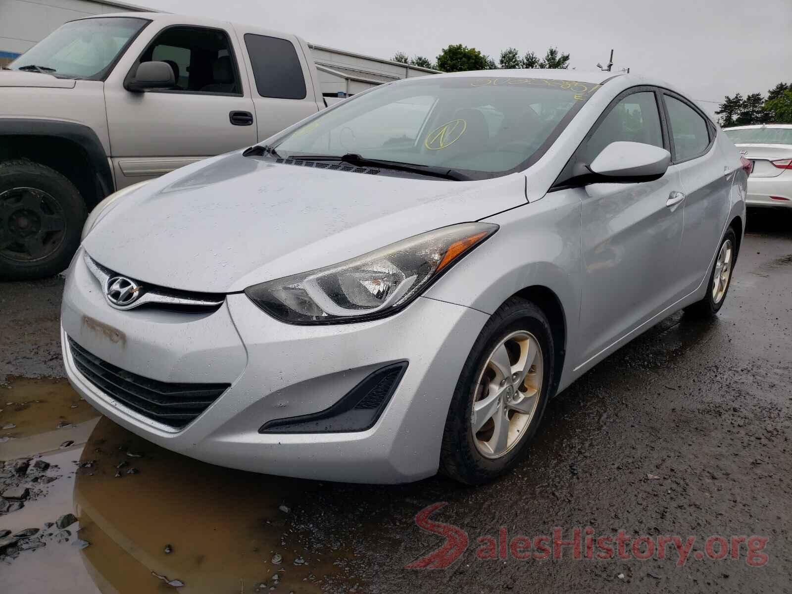 5NPDH4AE0EH471023 2014 HYUNDAI ELANTRA