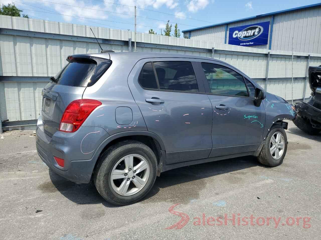 3GNCJKSB5LL155016 2020 CHEVROLET TRAX