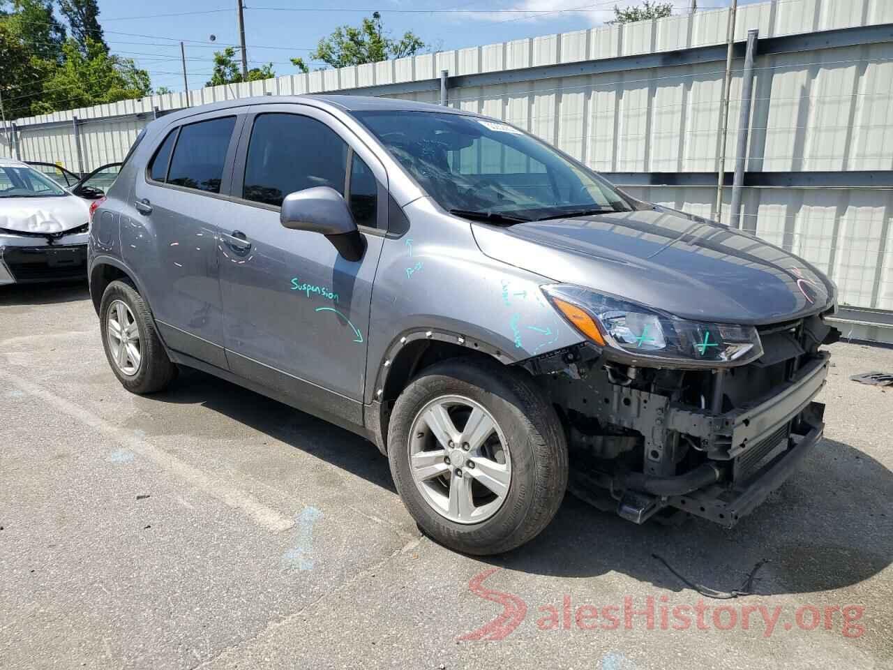 3GNCJKSB5LL155016 2020 CHEVROLET TRAX