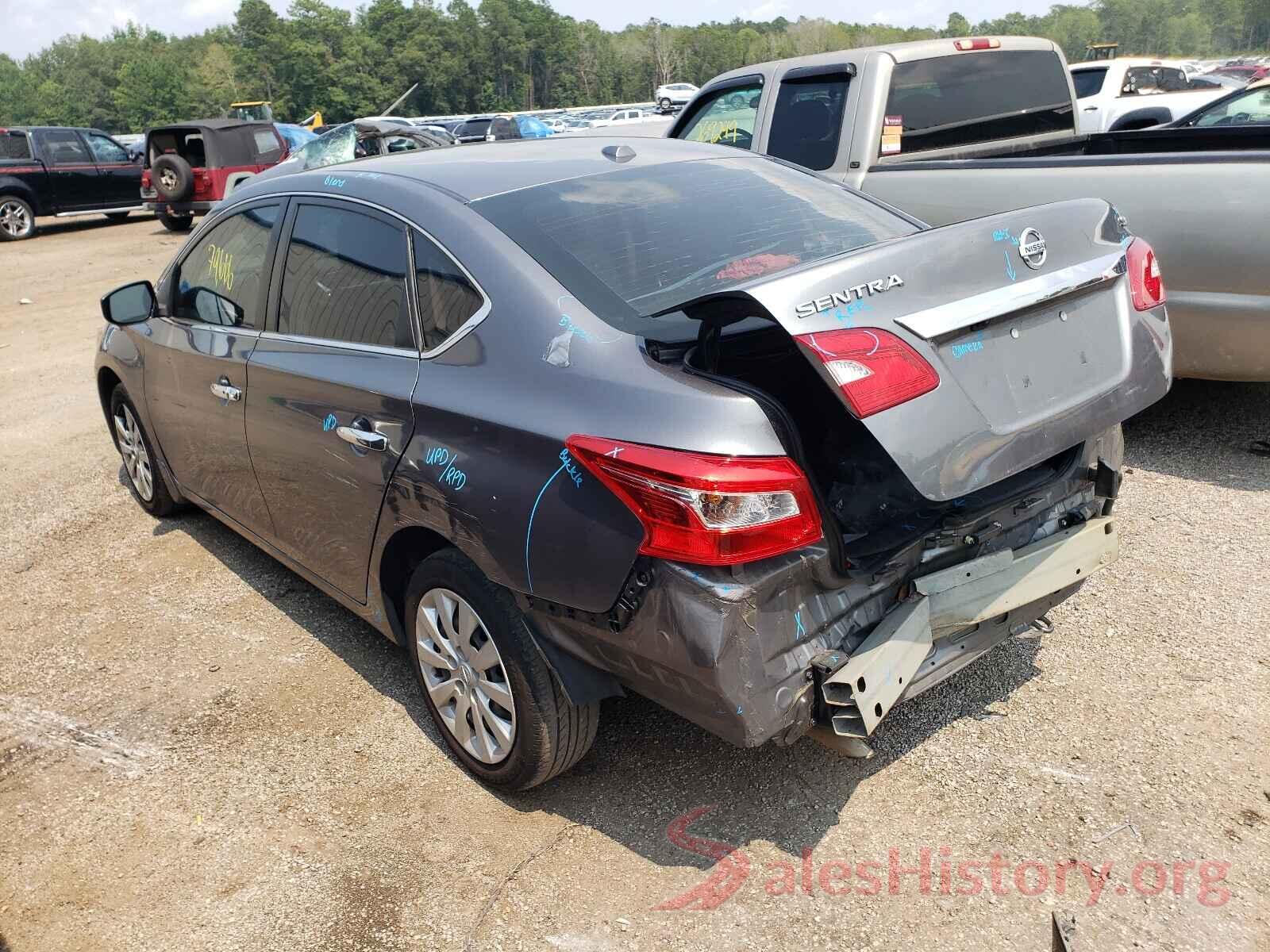 3N1AB7AP2HL645446 2017 NISSAN SENTRA