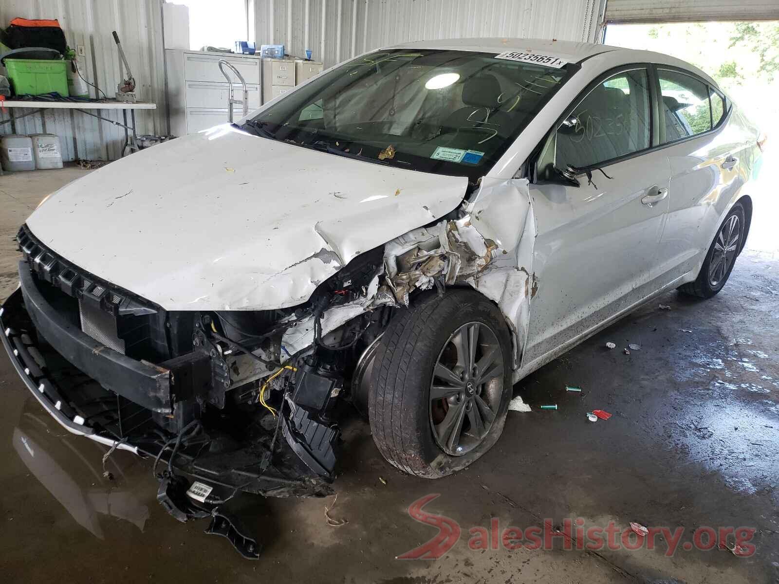 5NPD84LF8JH291191 2018 HYUNDAI ELANTRA