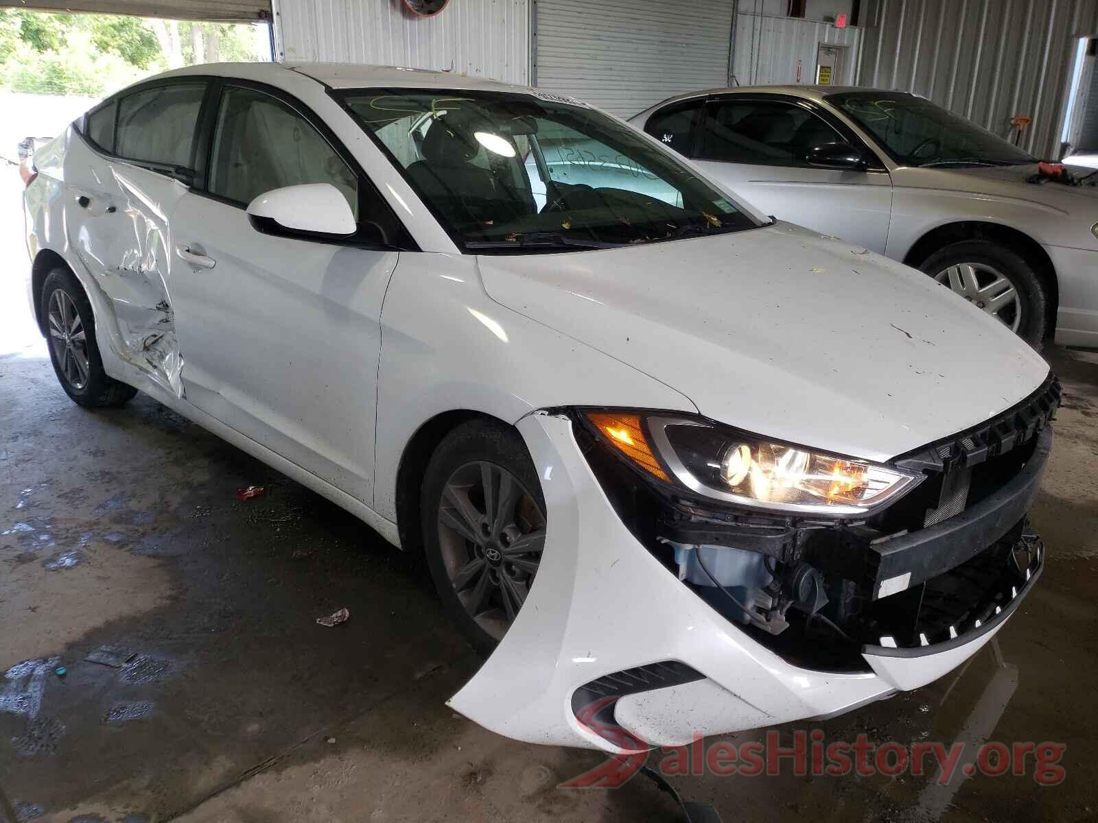 5NPD84LF8JH291191 2018 HYUNDAI ELANTRA