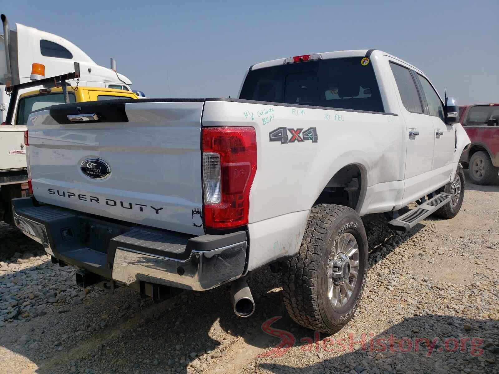 1FT7W2B69KEE43070 2019 FORD F250