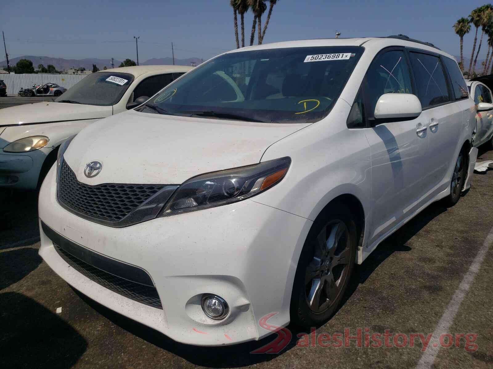 5TDXZ3DC3HS795497 2017 TOYOTA SIENNA