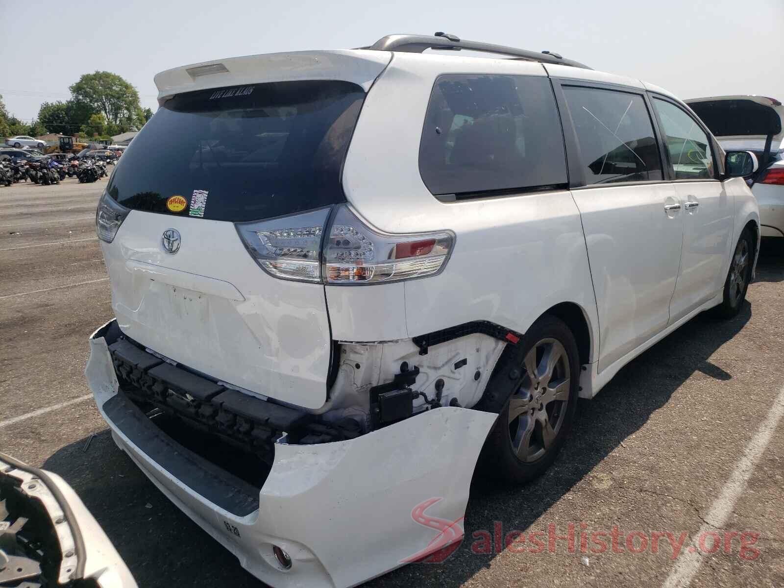 5TDXZ3DC3HS795497 2017 TOYOTA SIENNA