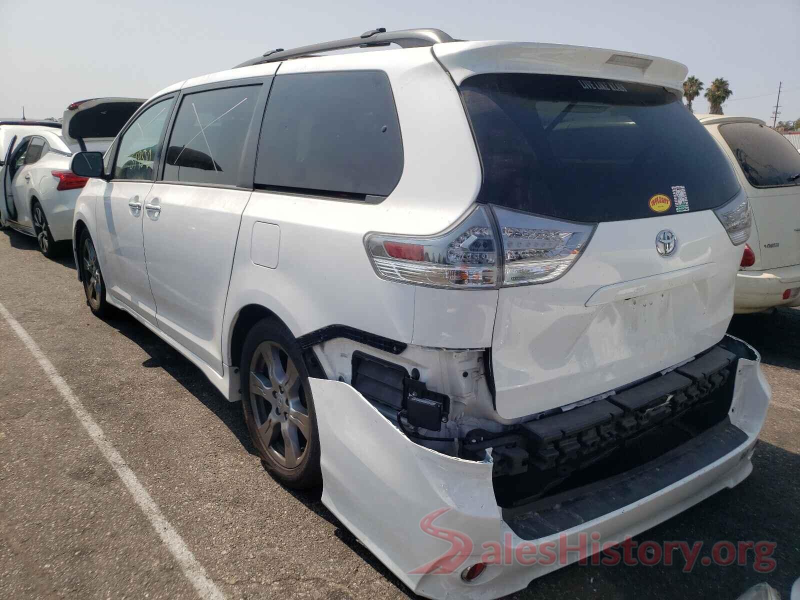 5TDXZ3DC3HS795497 2017 TOYOTA SIENNA