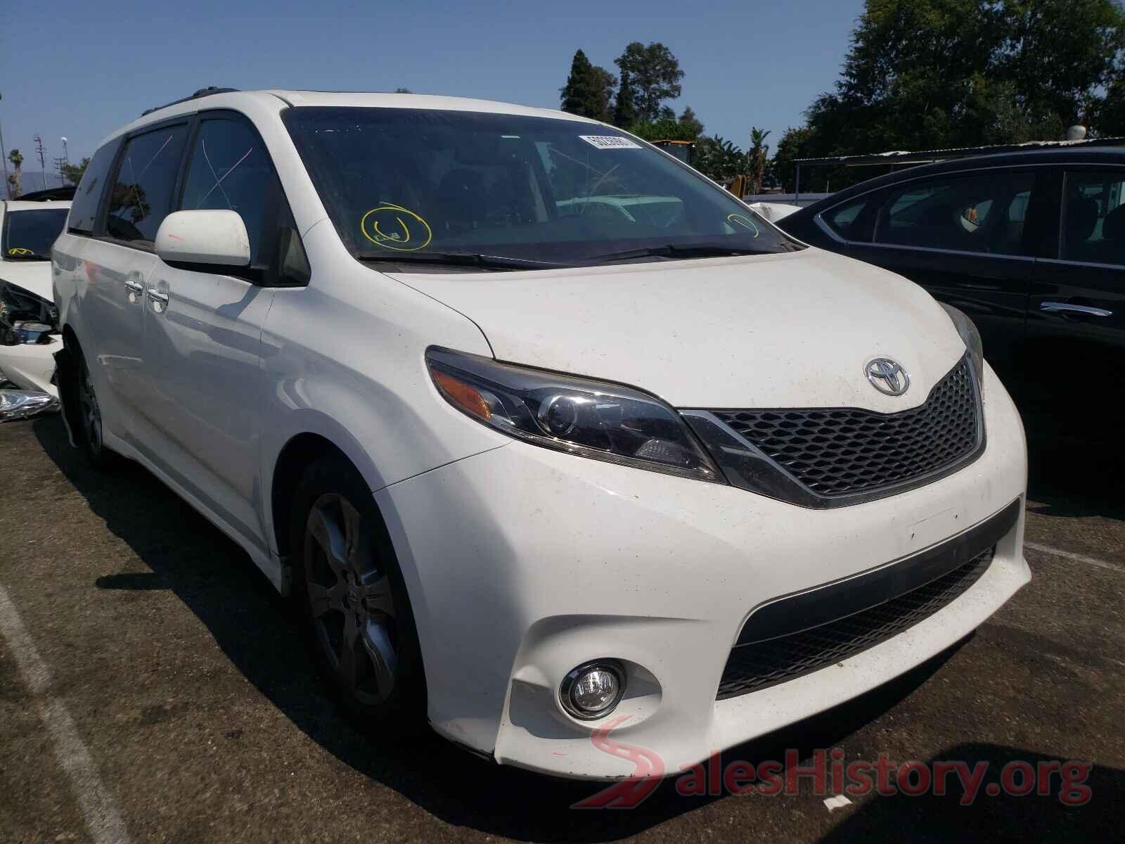 5TDXZ3DC3HS795497 2017 TOYOTA SIENNA