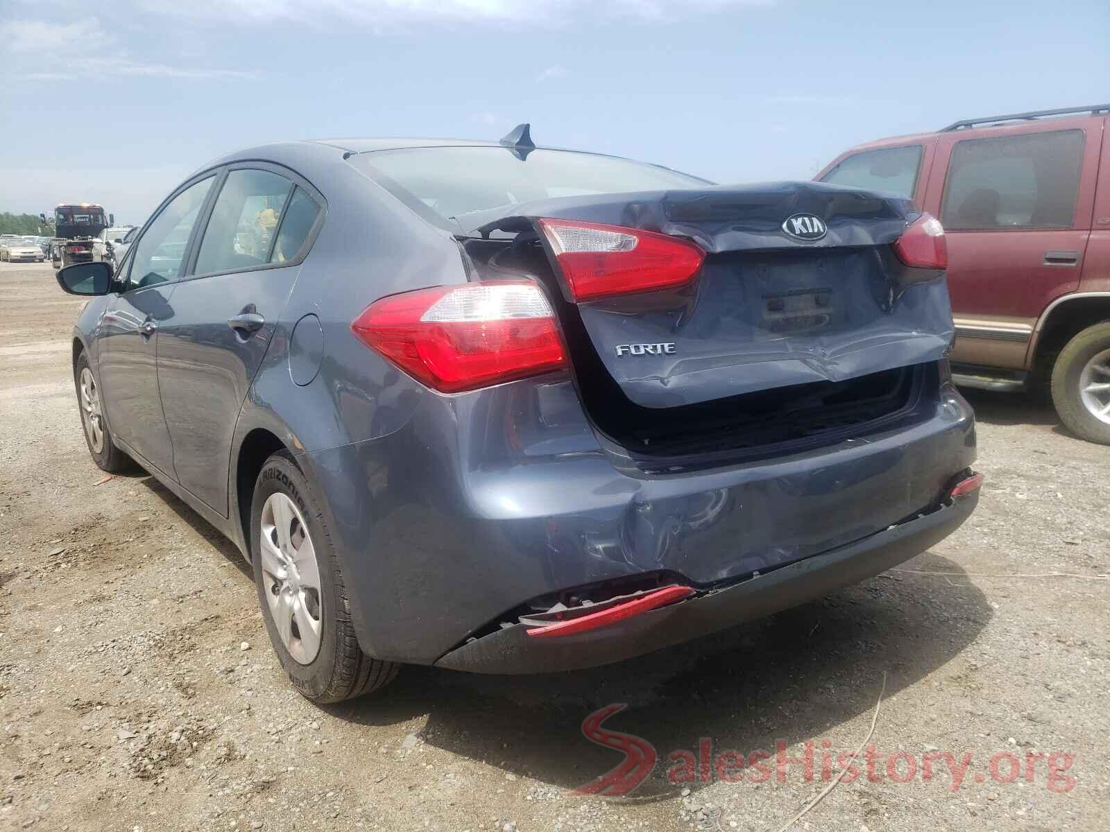 KNAFK4A62G5544668 2016 KIA FORTE