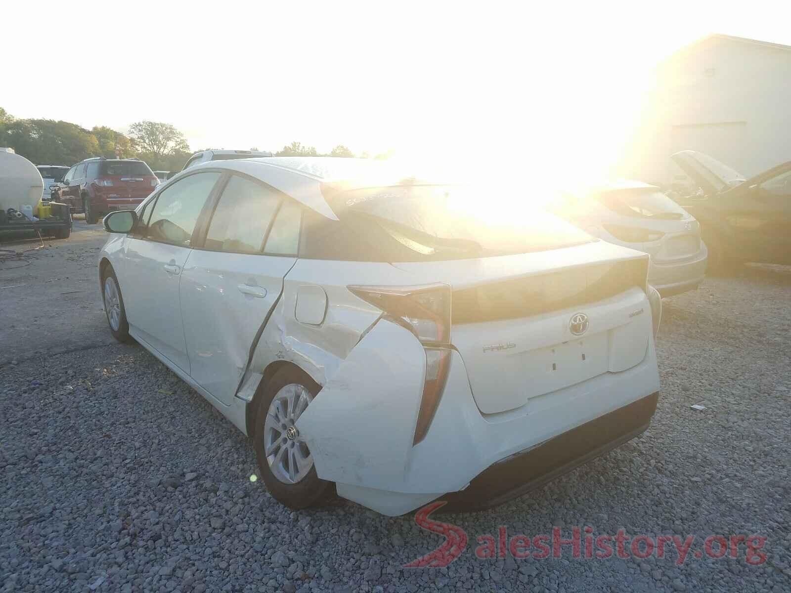 JTDKBRFUXG3012764 2016 TOYOTA PRIUS