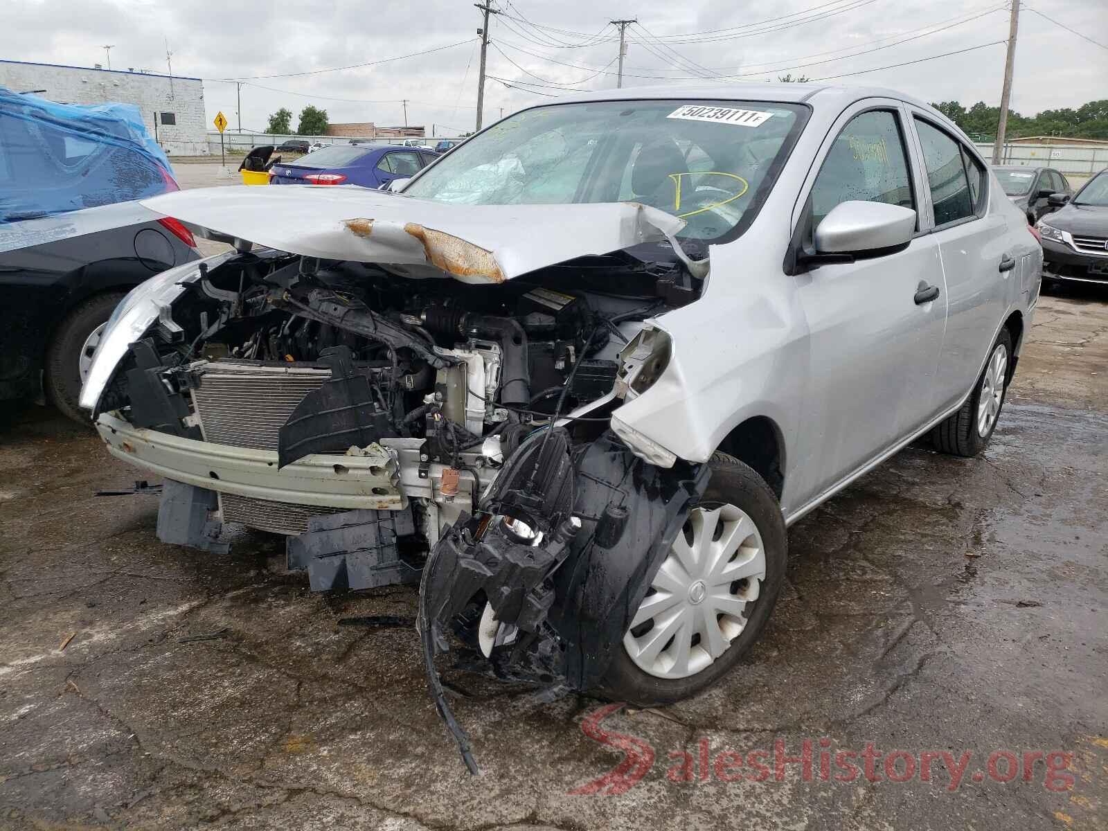 3N1CN7AP1KL837495 2019 NISSAN VERSA