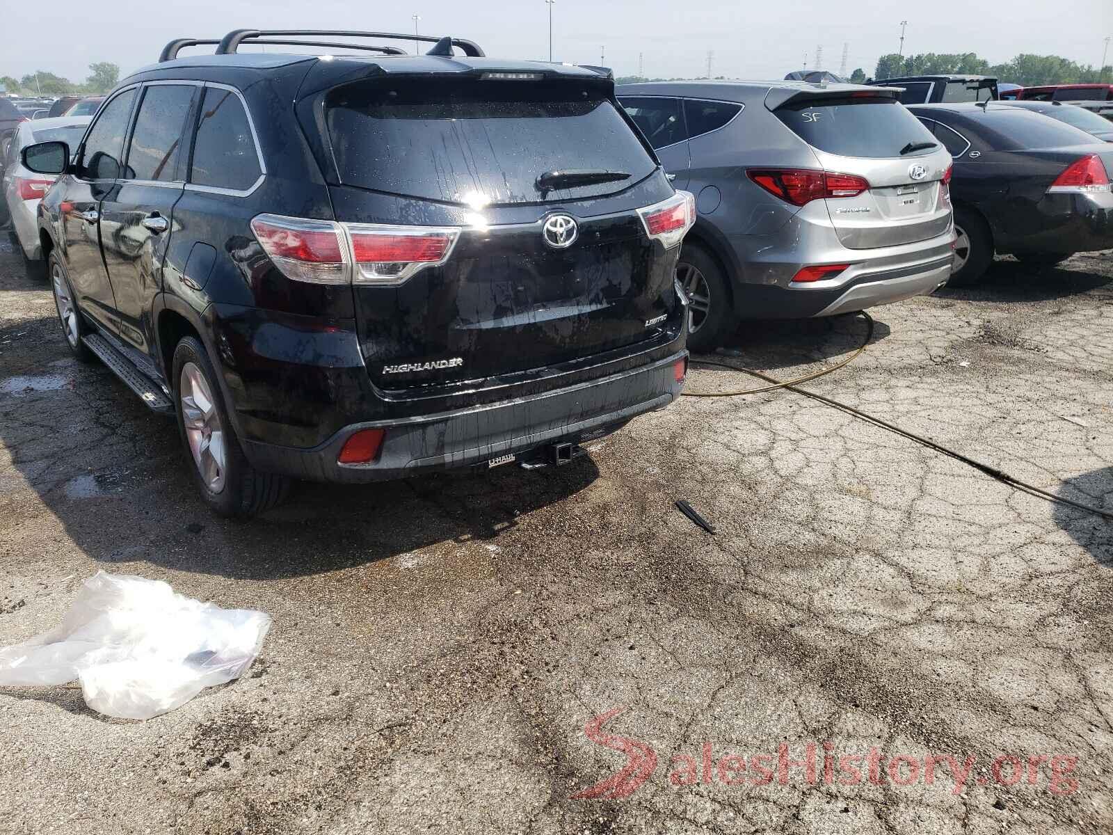 5TDYKRFH6GS156758 2016 TOYOTA HIGHLANDER