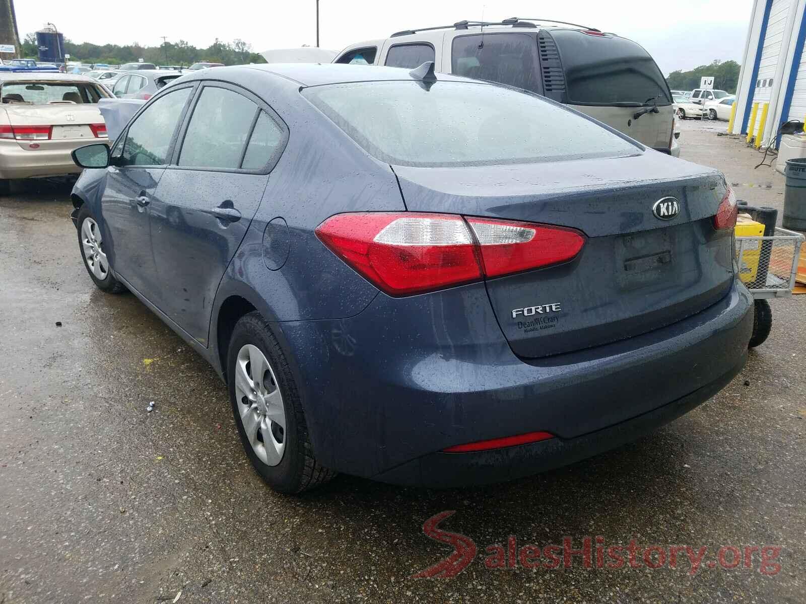 KNAFK4A65G5573503 2016 KIA FORTE