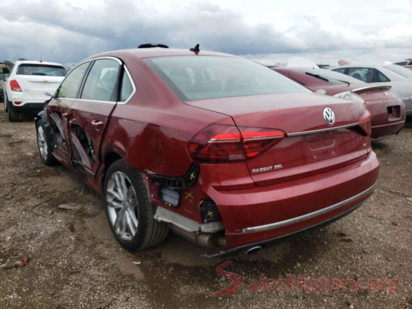 1VWCA7A32JC040038 2018 VOLKSWAGEN PASSAT