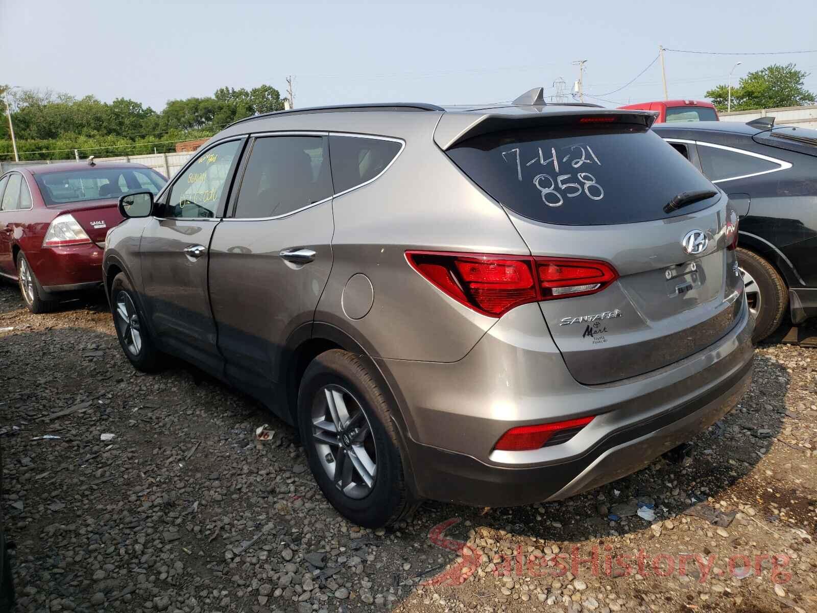 5XYZUDLB7HG421770 2017 HYUNDAI SANTA FE