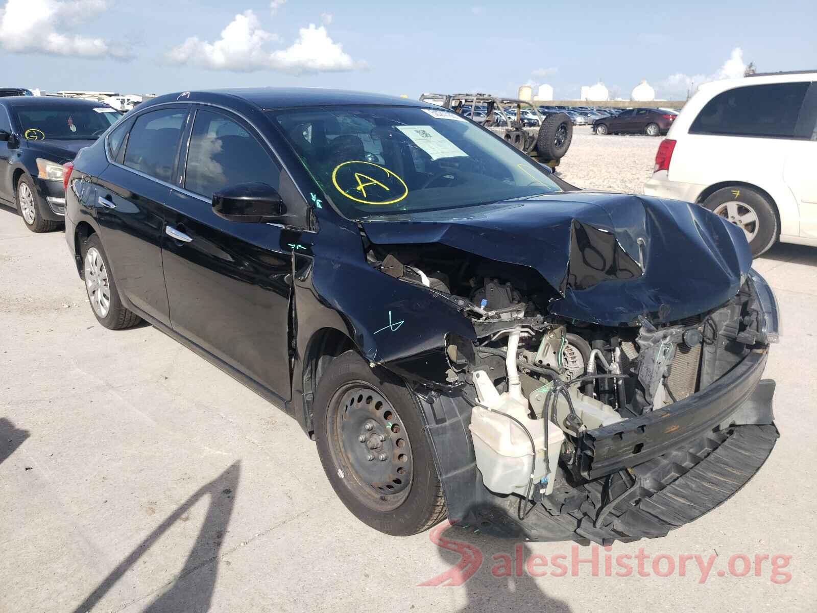 3N1AB7AP6HY246574 2017 NISSAN SENTRA