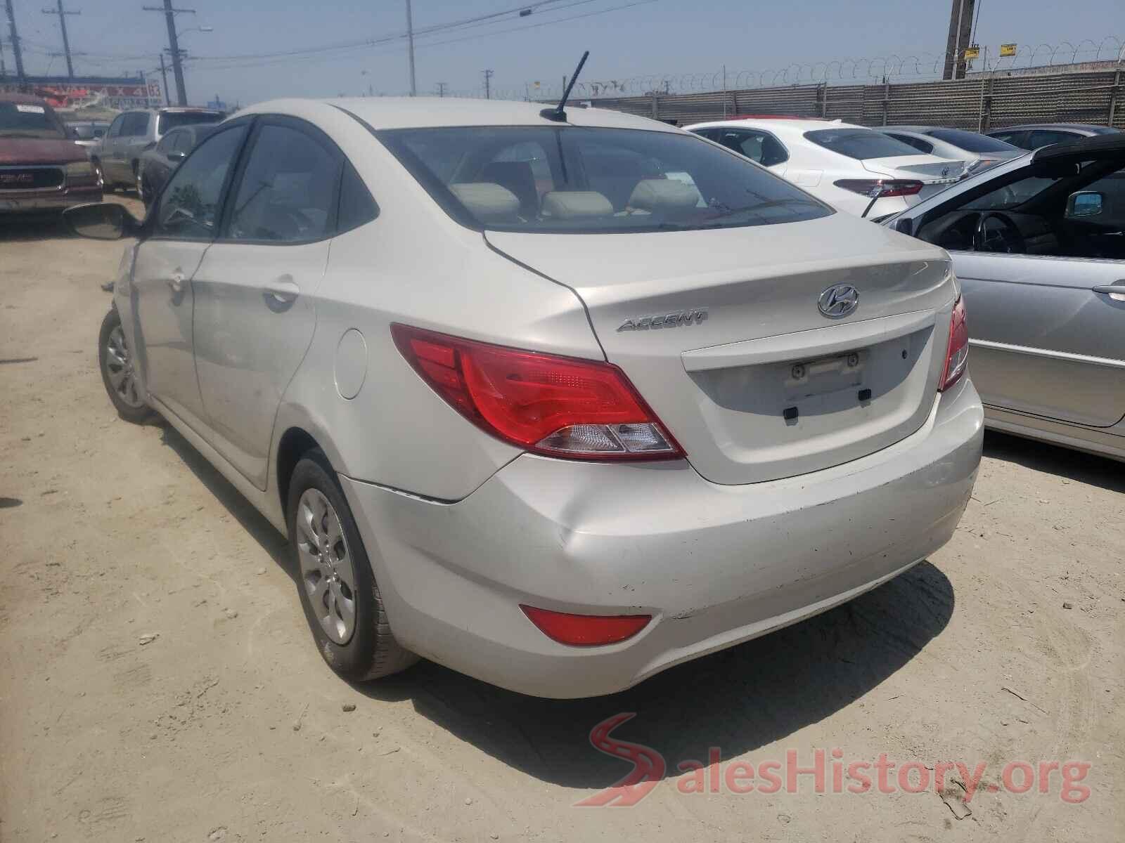 KMHCT4AE4GU112384 2016 HYUNDAI ACCENT