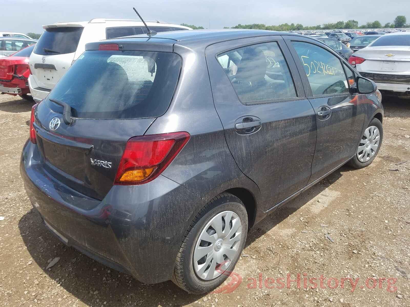 VNKKTUD35HA072837 2017 TOYOTA YARIS