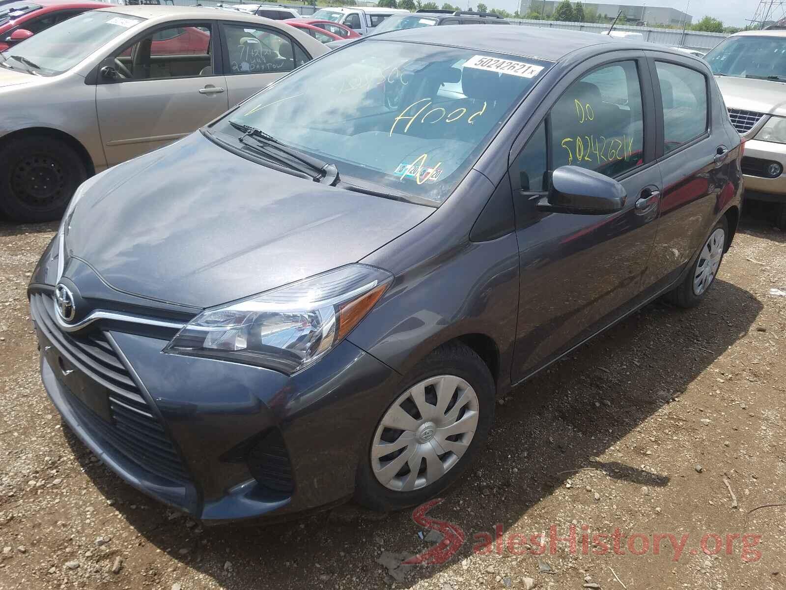 VNKKTUD35HA072837 2017 TOYOTA YARIS