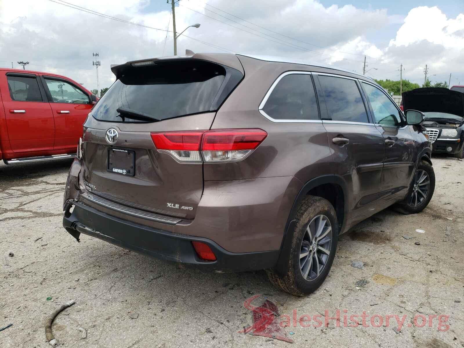 5TDJZRFH4HS457544 2017 TOYOTA HIGHLANDER