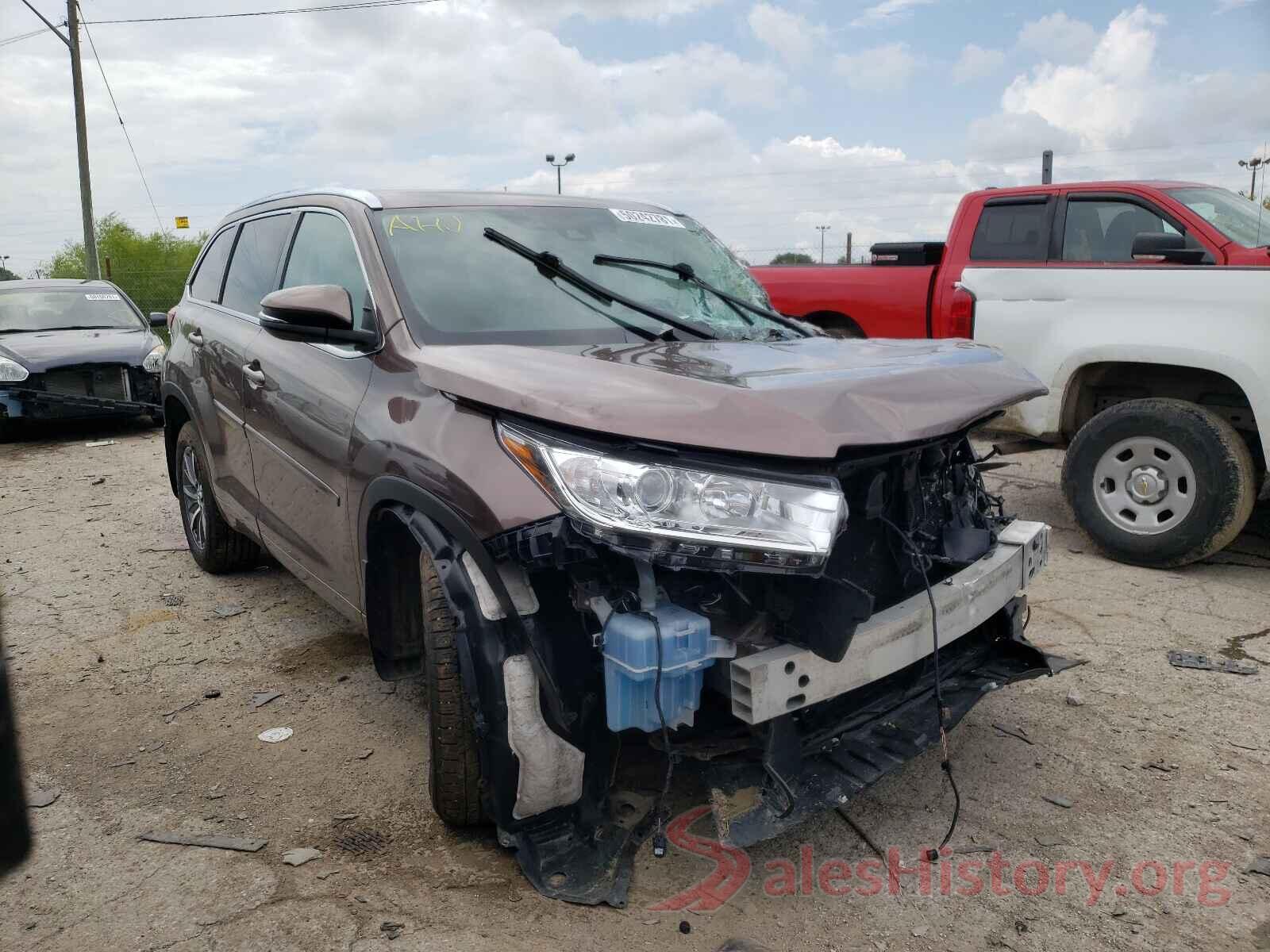 5TDJZRFH4HS457544 2017 TOYOTA HIGHLANDER