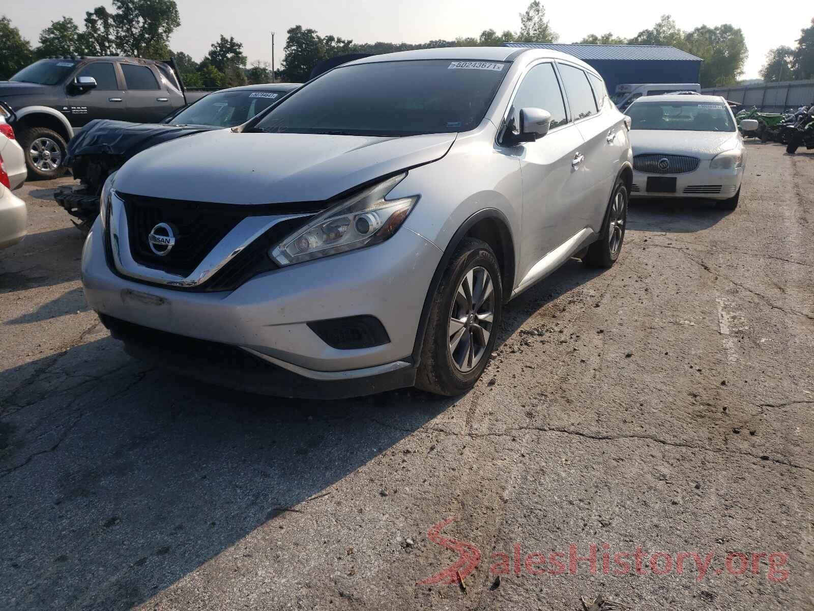 5N1AZ2MH7HN154981 2017 NISSAN MURANO