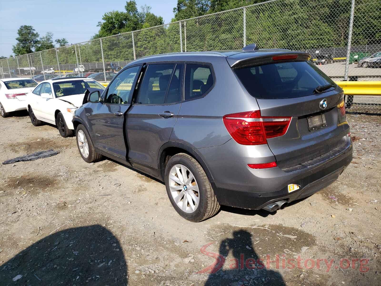 5UXWX9C57G0D91905 2016 BMW X3