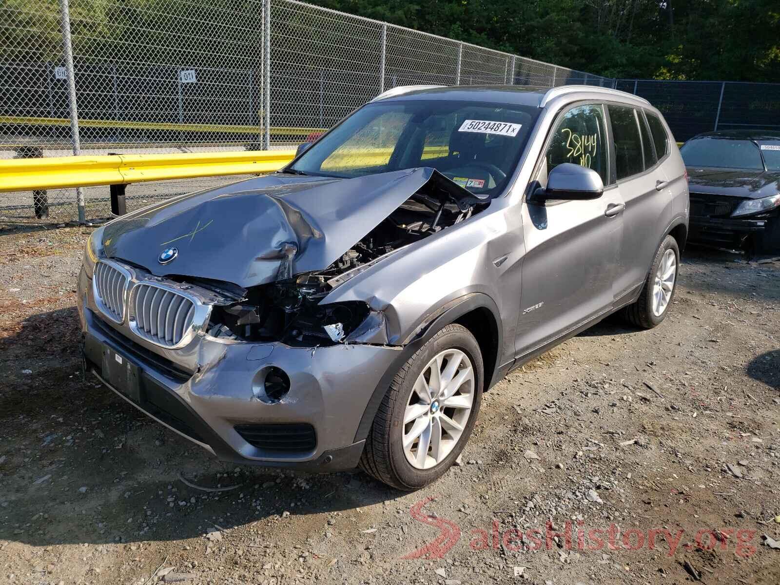 5UXWX9C57G0D91905 2016 BMW X3