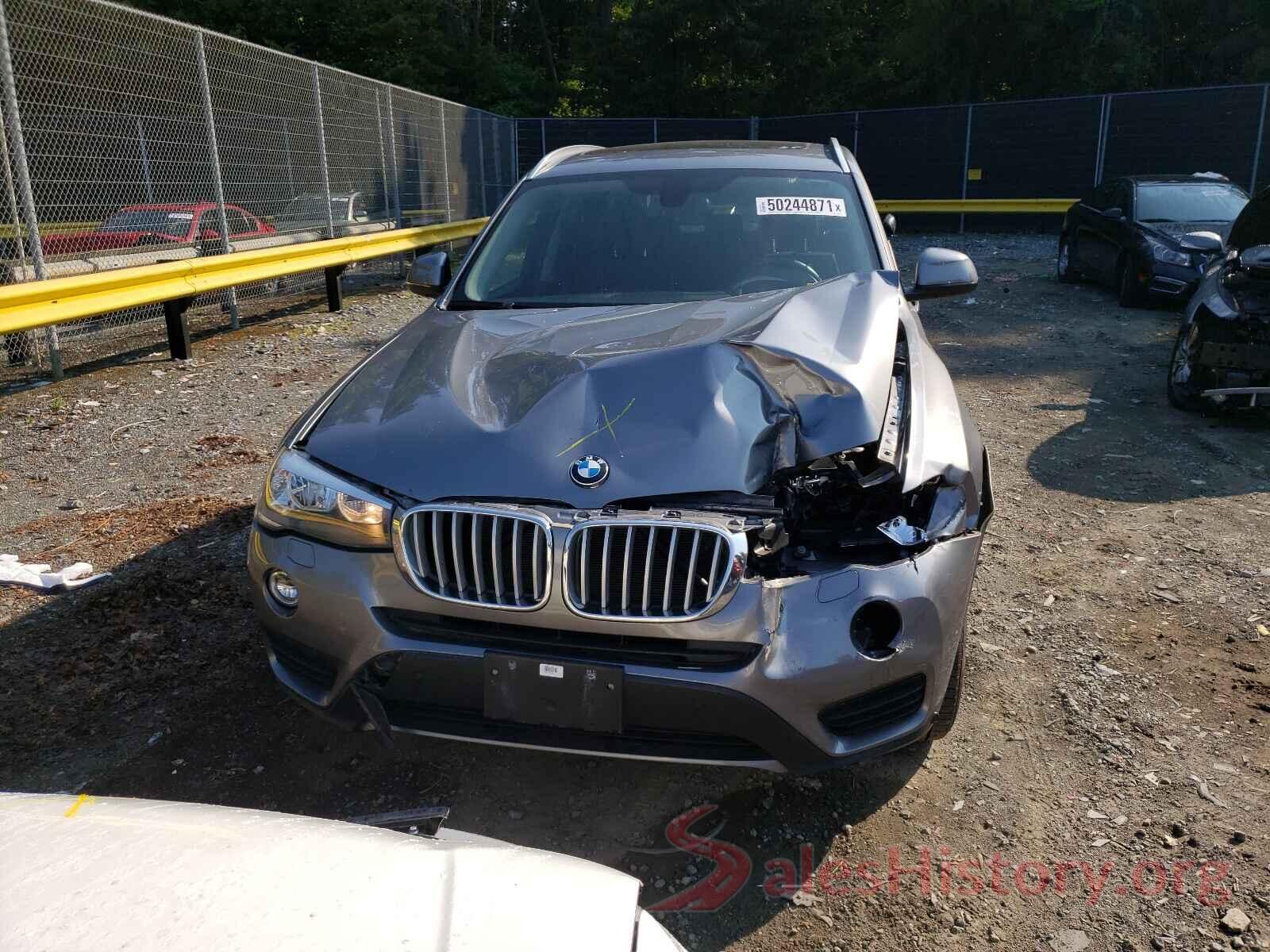 5UXWX9C57G0D91905 2016 BMW X3