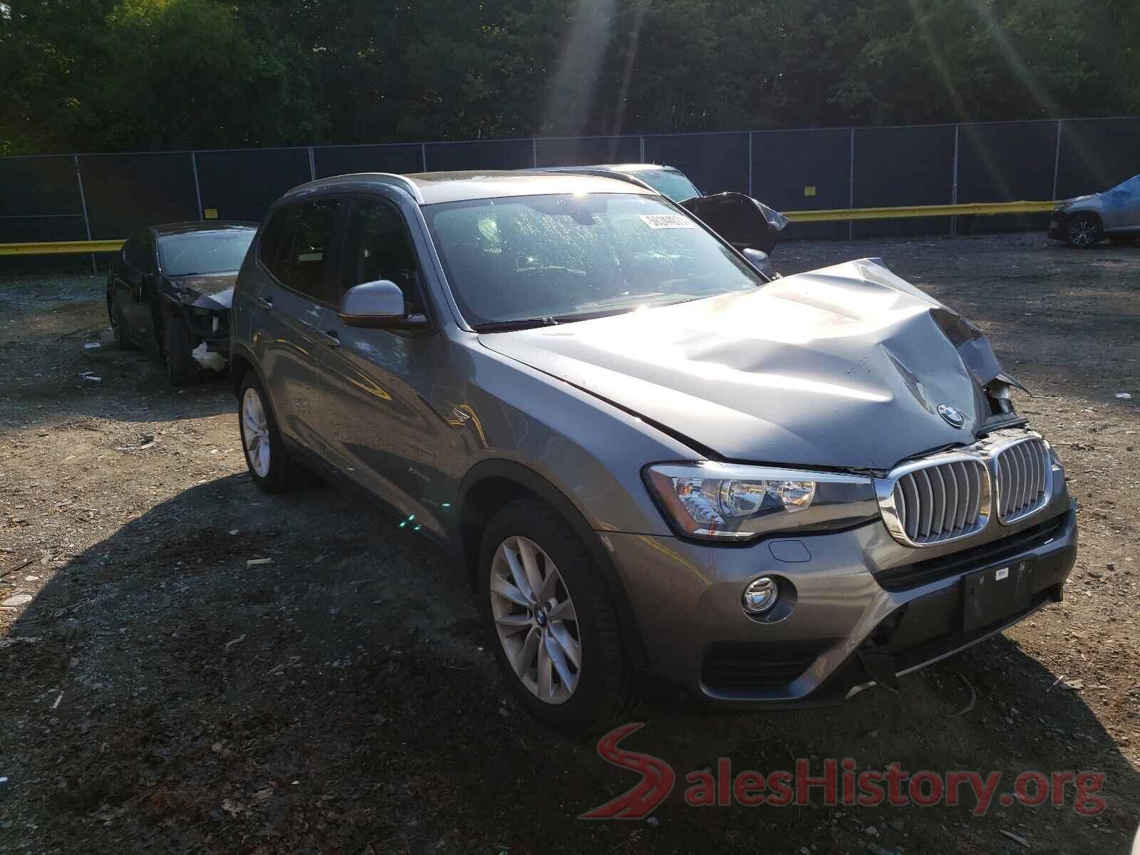 5UXWX9C57G0D91905 2016 BMW X3