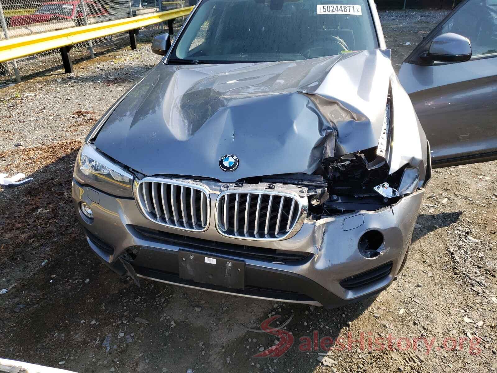 5UXWX9C57G0D91905 2016 BMW X3